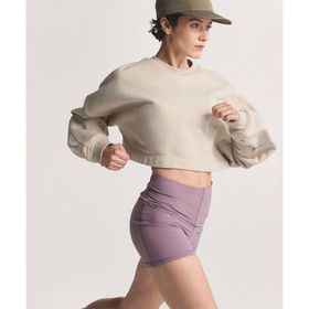 Adidas KA6118-001 Bej ADI365 Hermanos Koumori Running Crew Kadın Sweatshirt