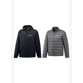 Adidas KB2159 MT ESS 3 in 1 D J Siyah Erkek Mont