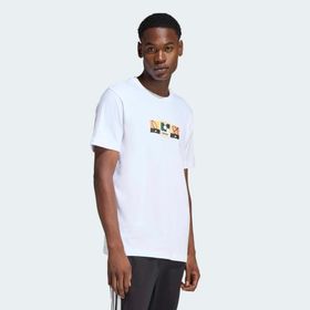 Adidas KB2509 Beyaz Memories Of Sport Stamps Graphic Erkek T-Shirt