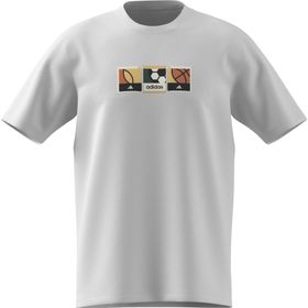 Adidas KB2509 Beyaz Memories Of Sport Stamps Graphic Erkek T-Shirt