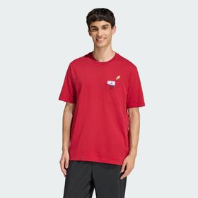 Adidas KB2525 Mini Embroidery Basketball Lifestyle Training Grafik Erkek T-Shirt