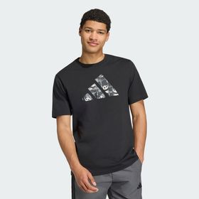 Adidas KB4849 Panda Chill Camo Lifestyle Training Grafik Erkek T-Shirt