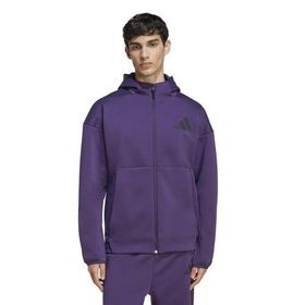 Adidas KB7124 Z.N.E. Full-Zip Mor Günlük Stil Erkek Eşofman Üstü