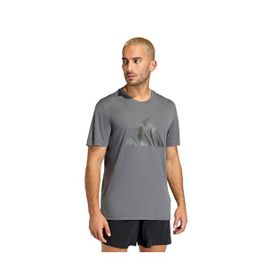 Adidas KC4275 Gri Run Ess Bl T M Erkek Koşu Tişörtü