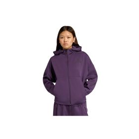 Adidas KC4569 Mor Z.N.E. Full-Zip Kadın Günlük Stil Eşofman Üstü