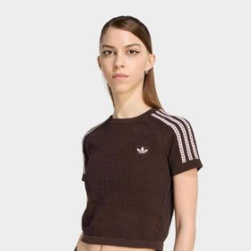 Adidas KC6480 Crochet Cali Kadın Kahverengi Tişört