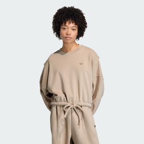 Adidas KC8866 Bej Originals Kadın Sweatshirt