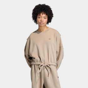 Adidas KC8866 Bej Originals Kadın Sweatshirt