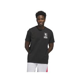 Adidas KC9255 Siyah Key City Wrld T Erkek Basketbol Tişörtü