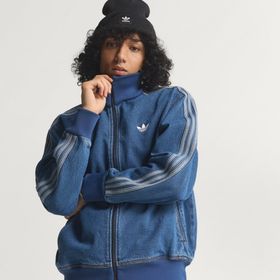 Adidas KD1517 Adicolor Denim Firebird Lifestyle Erkek Eşofman Üstü