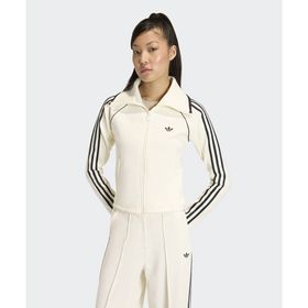 Adidas KD2965-001 Beyaz Slim Fitted Firebird Track Top Kadın Ceket