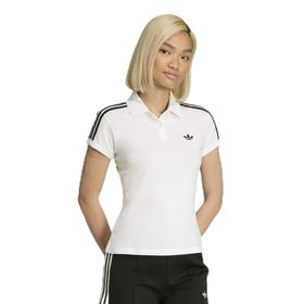 Adidas KD3697 Originals Kadın Beyaz Polo Tişört
