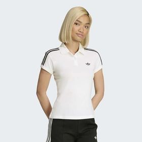 Adidas KD3697 Originals Kadın Beyaz Polo Tişört