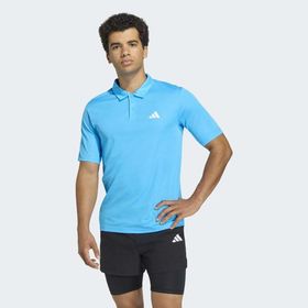 Adidas KD5440 Workout Essentials Erkek Mavi Polo Tişört