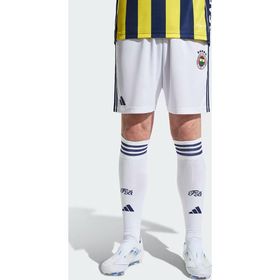 Adidas KD7279 Beyaz Fenerbahçe 2025/26 İç Saha Erkek Futbol Şort