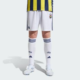 Adidas KD7279 Beyaz Fenerbahçe 2025/26 İç Saha Erkek Futbol Şort