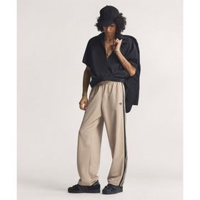 Adidas KE0116-001 Bej Loose Mesh Tracksuit Bottoms Erkek Eşofman Altı