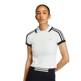 Adidas KE1301 Beyaz Knit Cali T Kadın Günlük Tişört