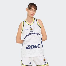 Adidas KE4371 Fenerbahçe Basketbol 25/26 Antrenman Kadın Forması
