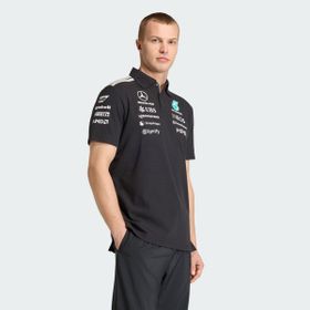 Adidas KE5523 Mercedes Amg Petronas Formula 1 Team Engineers Training Erkek Polo T-Shirt