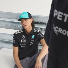 Adidas KE5523 Mercedes Amg Petronas Formula 1 Team Engineers Training Erkek Polo T-Shirt