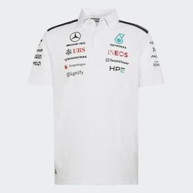 Adidas KE5524 Mercedes Amg Petronas Formula 1 Team Engineers Training Erkek Polo T-Shirt
