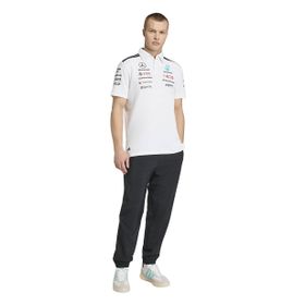 Adidas KE5524 Mercedes Amg Petronas Formula 1 Team Engineers Training Erkek Polo T-Shirt