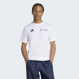 Adidas KH1084 Beyaz Mercedes AMG Petronas Formula One Team Graphic Erkek T-Shirt