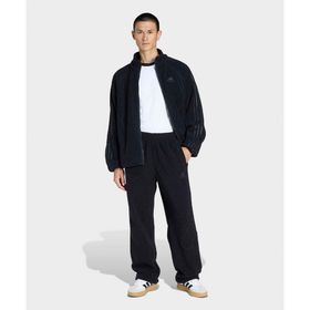 Adidas KR7612-001 Siyah Borg Fleece Teamgeist Track Pant Erkek Eşofman Altı