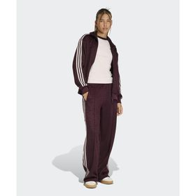Adidas KS0414-001 Bordo Originals Mohair Firebird Loose Track Tracksuit Bottoms Kadın Eşofman Altı