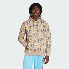 Adidas Lifestyle JW1084 Erkek Tile Desenli Bol Kapüşonlu Üst