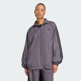 Adidas Lifestyle JY2584 Teamgeist Adicolor Oversized Dokuma Kadın Eşofman Üstü