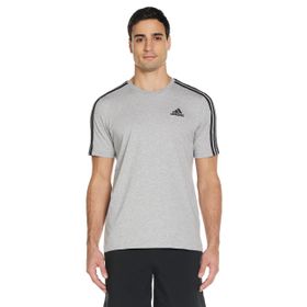 Adidas M 3S SJ T Mgreyh-Black Gri Erkek T-shirt