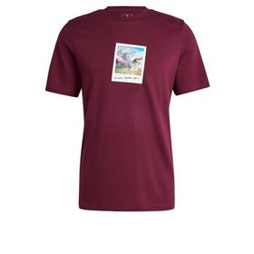 Adidas M ALL DAY I TEE Bordo Erkek T-shirt