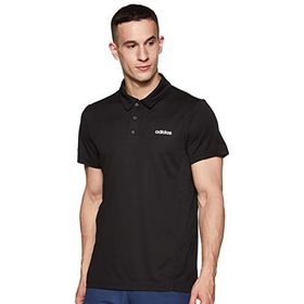 Adidas M D2M Polo Polo White Black Erkek T-shirt