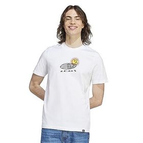Adidas M Doodle Puff T White Erkek T-shirt