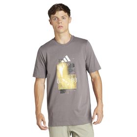 Adidas M Hiit G T Kahverengi Erkek T-shirt
