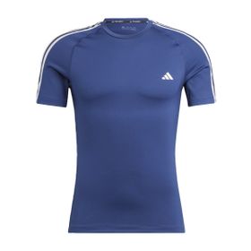 Adidas M Tf 3S Tee Dkblue Erkek T-shirt