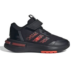 Adidas Marvel Spidey Racer EL ID5236 Siyah Çocuk Koşu Spor Ayakkabı