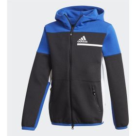 Adidas Messi Football-Inspired Full-Zip Siyah Erkek Çocuk Sweatshirt