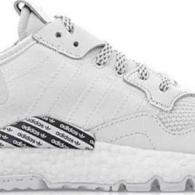 Adidas Nite Jogger Beyaz Mavi Erkek Spor Ayakkabı