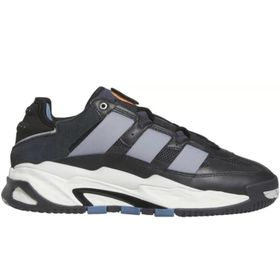 Adidas Niteball Leather Shoes Black Hakiki Deri Günlük Siyah Unisex Spor Ayakkabı