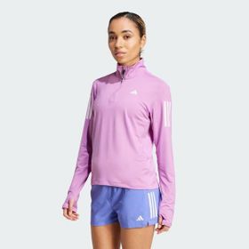 Adidas Own The Run Half Zip Mor Kadın Sweatshirt