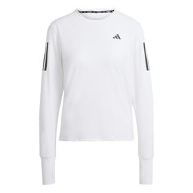 Adidas Own The Run Kadın Tişört - S - Beyaz