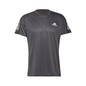 Adidas Own The Run Yuvarlak Yaka Gri Erkek T-shirt