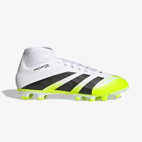 Adidas Predator Club Sock Firm-Multi Ground Beyaz Erkek Çim Saha Kramponu