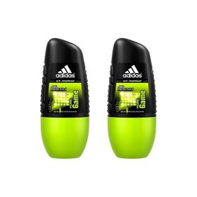 Adidas Pure Game 2x50 ml For Men Roll-on