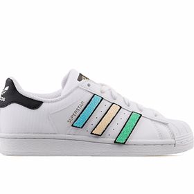 Adidas Q47342 Superstar J Beyaz Kadın Spor Ayakkabı