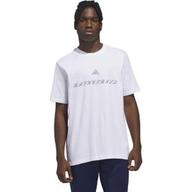 Adidas Rose Thorn Erkek Beyaz Yuvarlak Yaka Tişört
