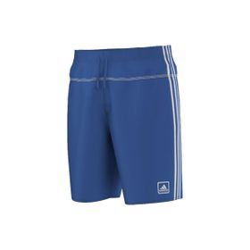 Adidas S22701 Mavi Beyaz Yüzme Şortu